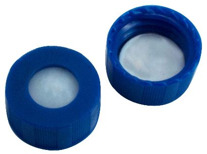 Vial-Verschluss PP Kurzgewindekappe mit PTFE virginal Septum