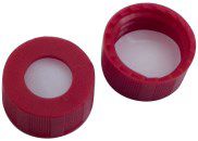 Vial-Verschluss PP Kurzgewindekappe mit PTFE virginal Septum