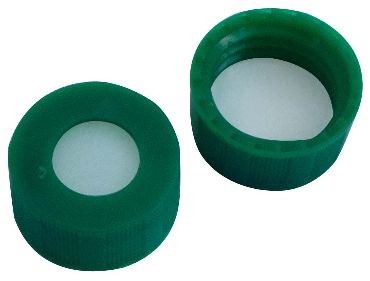 Vial-Verschluss PP Kurzgewindekappe mit PTFE virginal Septum