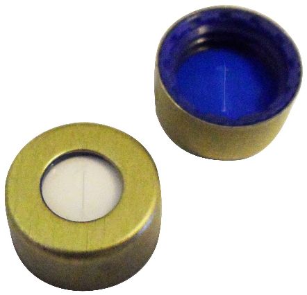 UltraClean Verschlus mit aufmontierter magnetischer Kappe gold 9mm Scheibe