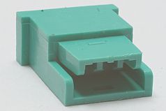 Merck  Hitachi Stecker grn 2-polig OHNE Goldkontakte
