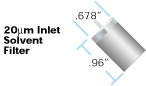 Solvent Filter Inlet IDEX HS A-225