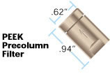 Filter PreColumn PEEK 2m IDEX HS A-355