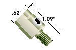 CV Inlet Non-Metallic IDEX HS CV-3320
