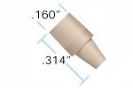 FingerTight Ferrule 14-28 Hi Press IDEX HS F-162