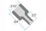 Short SealTight Fitting 10-32 IDEX HS F-195