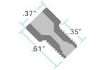 Short SealTight Flnglss Nut IDEX HS F-298