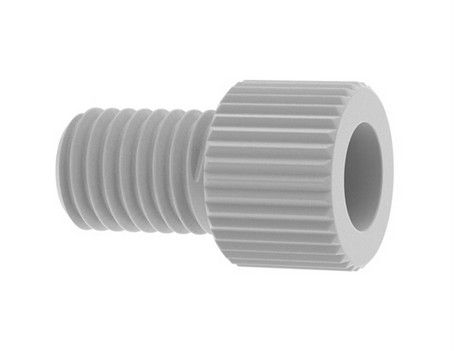 Nut SF Short 116in PEEK Gray IDEX HS LT-115GY