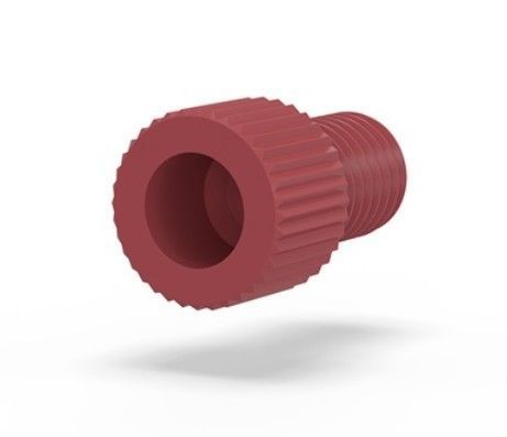 Nut SF Short 116in PEEK Red IDEX HS LT-115R