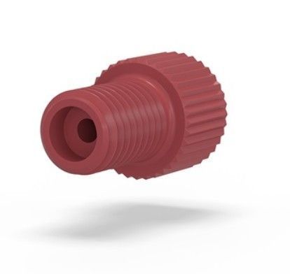 Nut SF Short 116in PEEK Red IDEX HS LT-115R