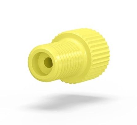 Nut SF Short 116in PEEK Yellow IDEX HS LT-115Y