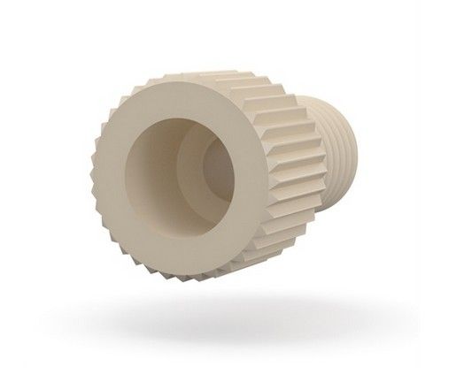 Short 18 LT Male Nut PEEK - Nat10pk IDEX HS LT-215X