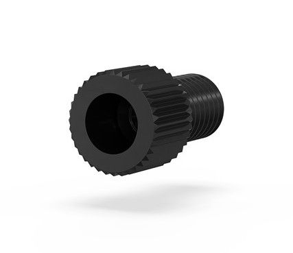 Short 18 LT Male Nut PEEK - Blk IDEX HS LT-215BLK