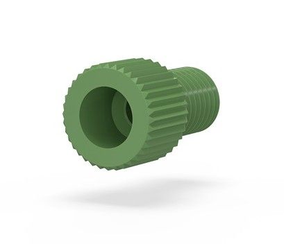 Short 18 LT Male Nut PEEK - Green IDEX HS LT-215G