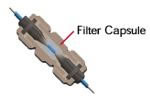 Filter Capsule Assy 1m Green2pk IDEX HS M-121