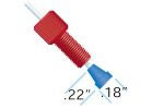 Flangeless Ferrule 116in Blue10pk IDEX HS P-200X