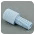 Flangeless Male Nut 116in Blue IDEX HS P-206