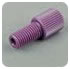 Flangeless Male Nut 116in Purple IDEX HS P-238