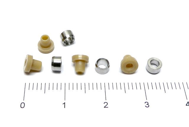 SF Ferrule wSS Ring 116 PEEK 100pk IDEX HS P-250XL