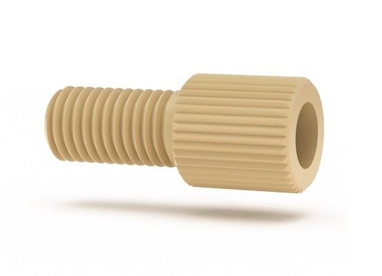 SuperFlangeless Fitting Nut PEEK10pkbrIDEX HS P-255X