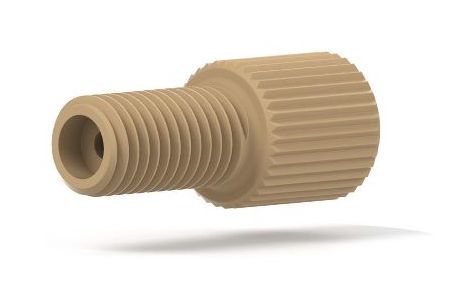 SuperFlangeless Fitting Nut PEEK10pkbrIDEX HS P-255X