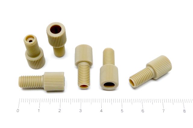 SuperFlangeless Fitting Nut PEEK10pkbrIDEX HS P-255X