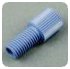 SuperFlangeless Nut 116in PEEK Blue IDEX HS P-255B