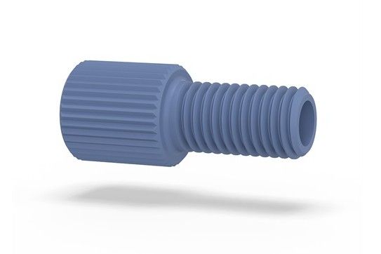 SuperFlangeless Nut 116in PEEK Blue IDEX HS P-255B