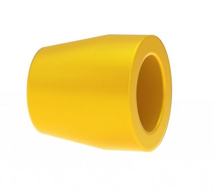 Flangeless Ferrule 18in Yellow Gropackung IDEX HS P-300XL