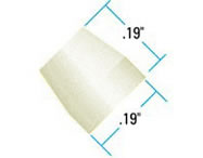 Flangeless Ferrule 18in Natural IDEX HS P-300N