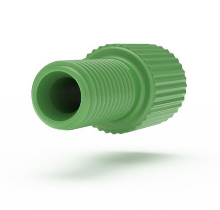 Flanschlose Schraube fr 18 in Grn IDEX HS P-305