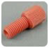 Flangeless Nut Tefzel 18in Red IDEX HS P-315R