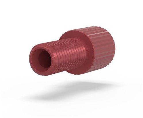 Flangeless Nut Tefzel 18in Red IDEX HS P-315R