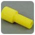 Flangeless Nut Tefzel 18in Yellow IDEX HS P-315Y