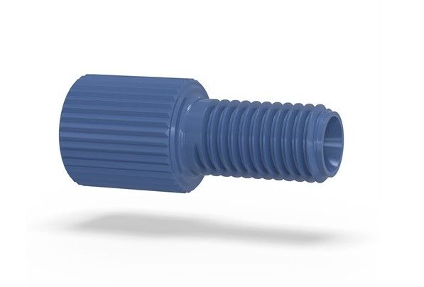 Flangeless Nut Polyprop 18in - Blue IDEX HS P-320B