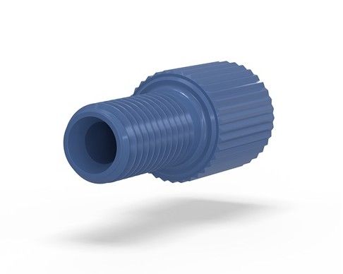Flangeless Nut Polyprop 18in - Blue IDEX HS P-320B