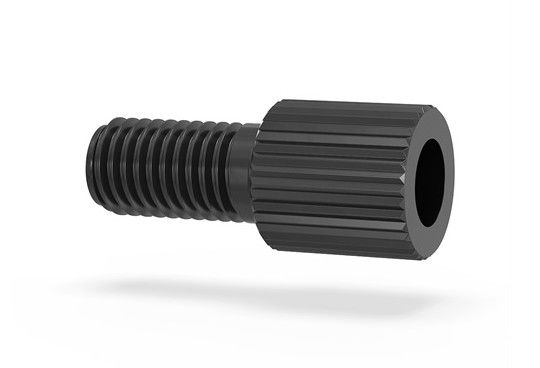 Flangeless Nut Polyprop 18in - Black IDEX HS P-320BLK