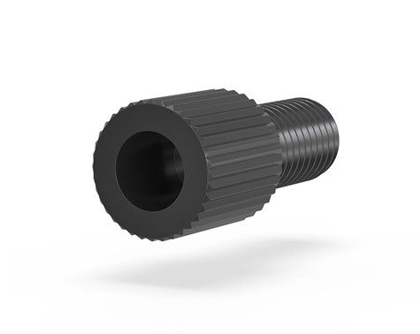 Flangeless Nut Polyprop 18in - Black IDEX HS P-320BLK