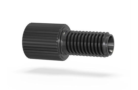 Flangeless Nut Polyprop 18in - Black IDEX HS P-320BLK