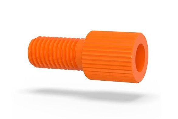 Flangeless Nut Polyprop 18in - Orange IDEX HS P-320OR