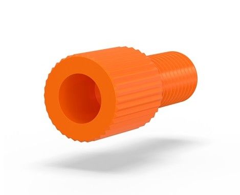 Flangeless Nut Polyprop 18in - Orange IDEX HS P-320OR
