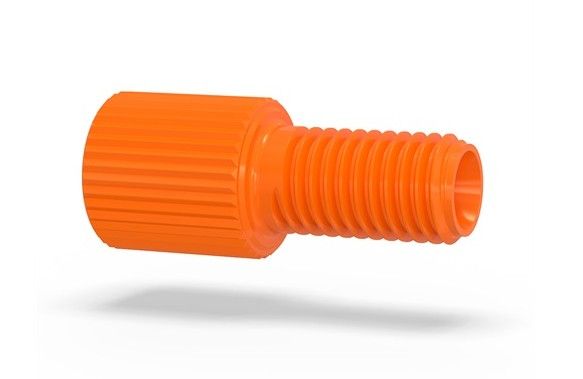 Flangeless Nut Polyprop 18in - Orange IDEX HS P-320OR