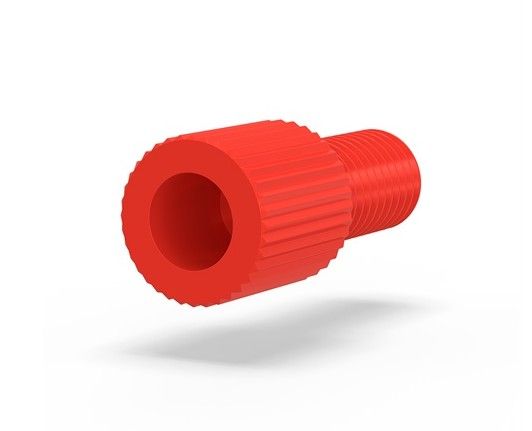 Flangeless Nut Polyprop 18in - Red IDEX HS P-320R