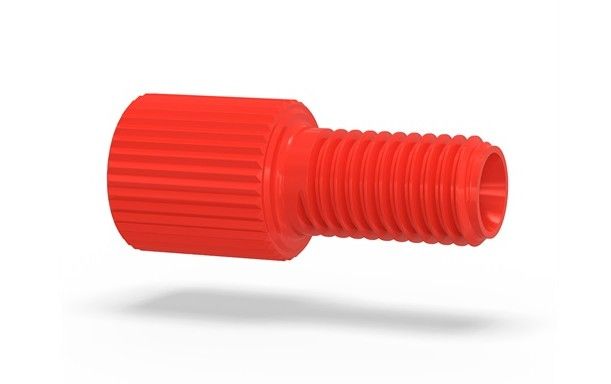 Flangeless Nut Polyprop 18in - Red IDEX HS P-320R