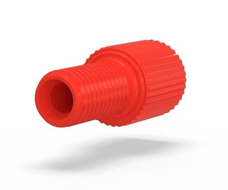 Flangeless Nut Polyprop 18in - Red IDEX HS P-320R