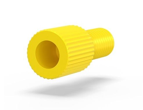 Flangeless Nut Polyprop 18in - Yellow IDEX HS P-320Y