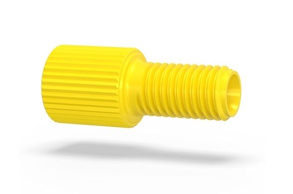 Flangeless Nut Polyprop 18in - Yellow IDEX HS P-320Y