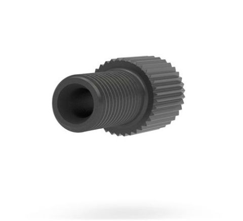 Nut Flangeless 18in PEEK Black IDEX HS P-330BLK