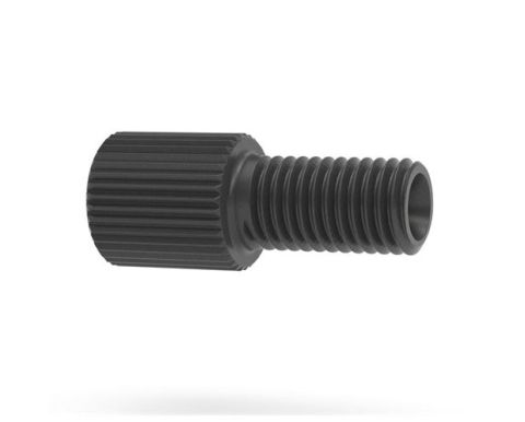Nut Flangeless 18in PEEK Black IDEX HS P-330BLK