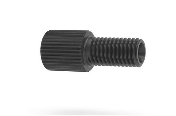 Nut Flangeless 18in PEEK Black IDEX HS P-330BLK
